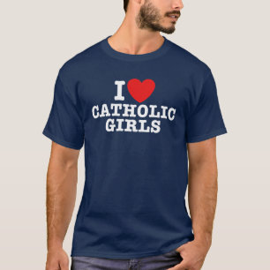 T-shirt J'aime les filles catholiques