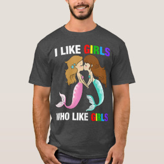 T-shirt J'Aime Les Filles Qui Aiment Les Filles LGB Pride