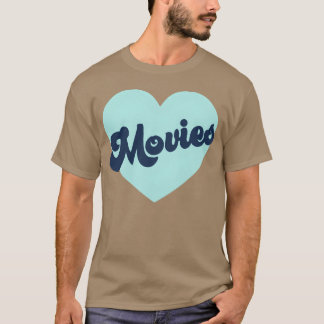 T-shirt J'aime les films garçon