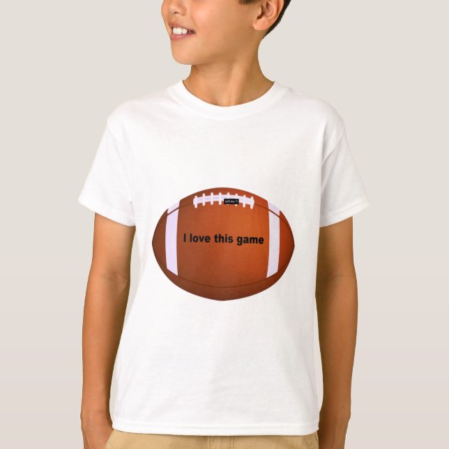 T-shirt J'aime les footballs américains.png (Devant)