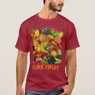 T-shirt J'aime les fruits 🍉 🍍 🍊 🍓