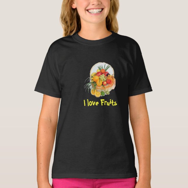 T-shirt J'aime les fruits (Devant)