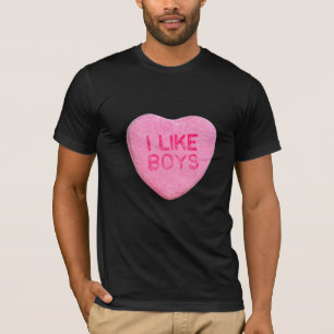 T-shirt J'aime les garçons