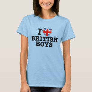 T-shirt J'Aime Les Garçons Britanniques
