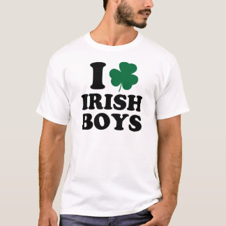 T-shirt J'aime les garçons irlandais