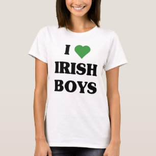 T-shirt J'aime les garçons irlandais