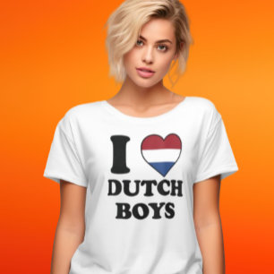 T-shirt J'aime les garçons néerlandais
