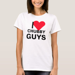 T-shirt J'aime les gars de Chubby
