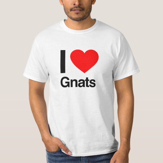 T-shirt j'aime les gnats (Devant)