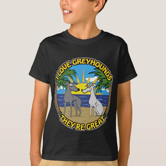 T-SHIRT J'AIME LES GRANDS-ARTS, ILS SONT GRANDS (Devant)