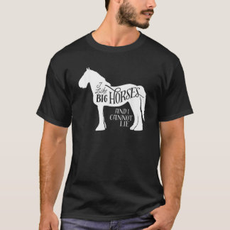 T-shirt J'aime les grands chevaux et je ne peux pas mentir