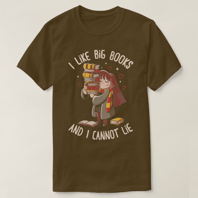 T-shirt J'Aime Les Grands Livres (Design devant)