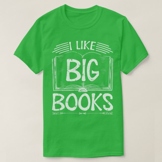 T-shirt J'Aime Les Grands Livres (Design devant)