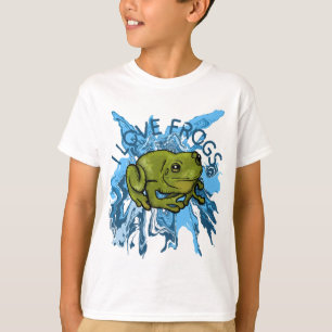 T-shirt J'aime les grenouilles