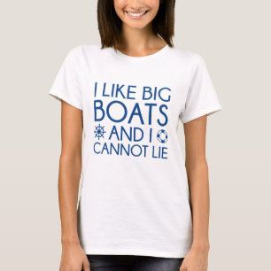 T-shirt J'Aime Les Gros Bateaux