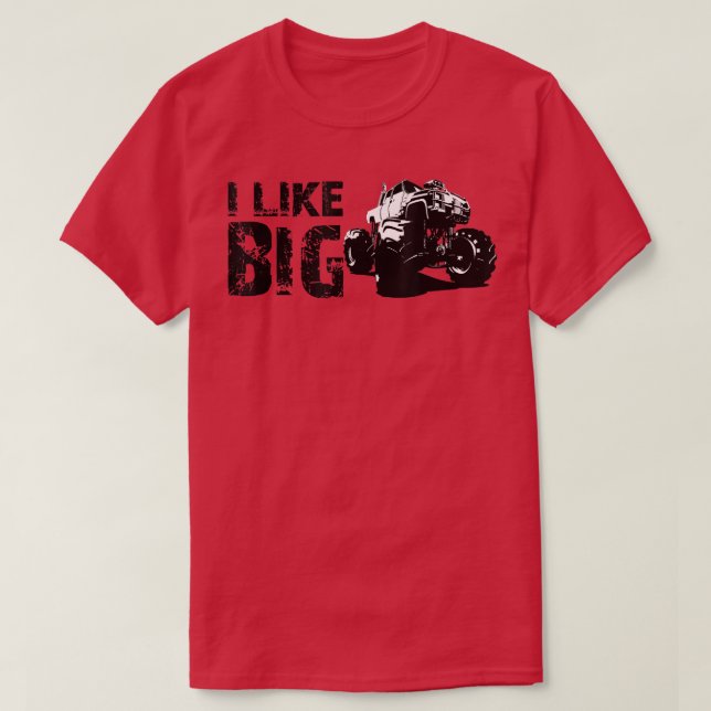 T-shirt J'aime les gros camions  (Design devant)
