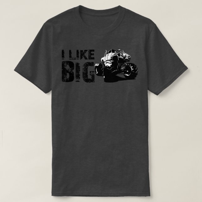 T-shirt J'aime les gros camions (Design devant)
