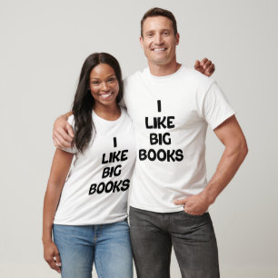 T-shirt J'aime les gros livres