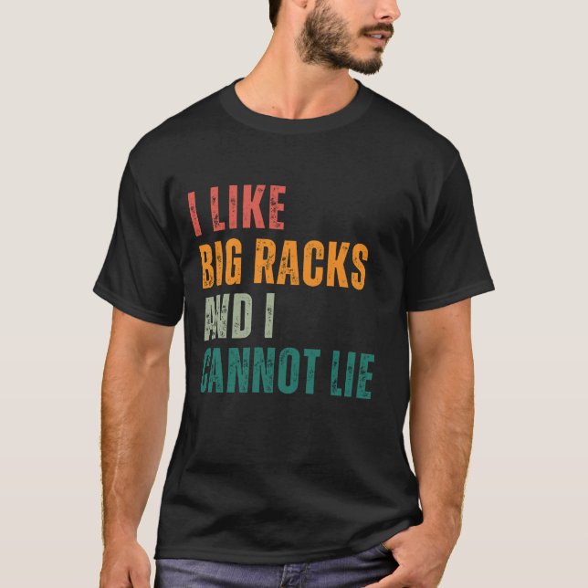 T-shirt J'aime les gros sacs et je ne peux pas mentir (Devant)