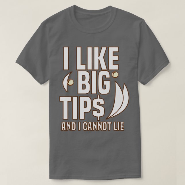 T-shirt J'Aime Les Gros Trucs Et Je Ne Peux Pas Mentir (Design devant)