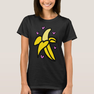 T-shirt J'Aime Les Grosses Bananes De Tout Mon Coeur