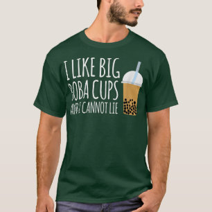 T-shirt J'Aime Les Grosses Tasses Boba Et Je Ne Peux Pas M
