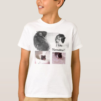 T-shirt J'aime les hamsters ! ! !