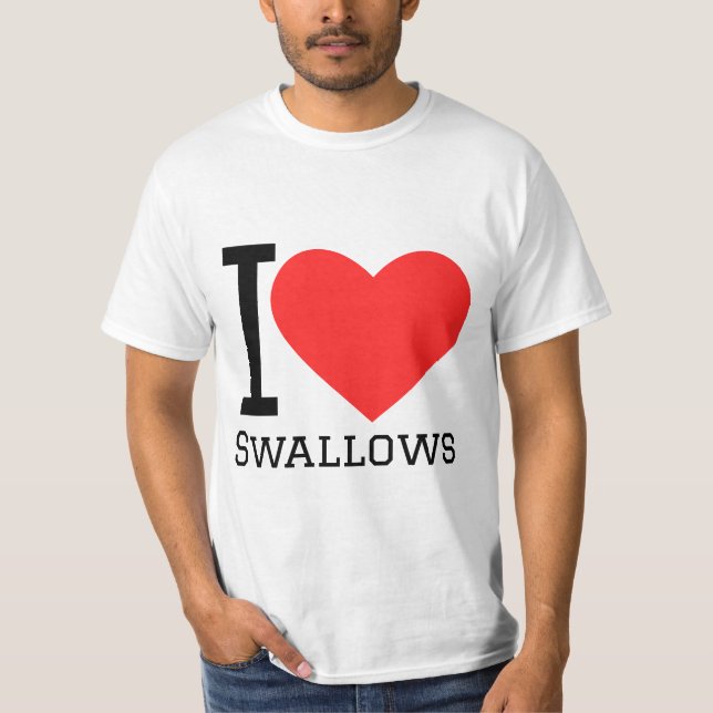T-shirt J'aime les hirondelles (Devant)