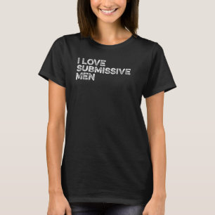 T-shirt J'aime les hommes soumis V Day Rencontre Enterrem