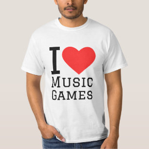 T-shirt J'aime les jeux de musique