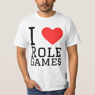 T-shirt J'aime les jeux de rôle