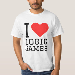 T-shirt J'aime les jeux logiques