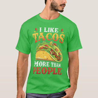 T-shirt J'aime les Likeacos plus que les gens vintage