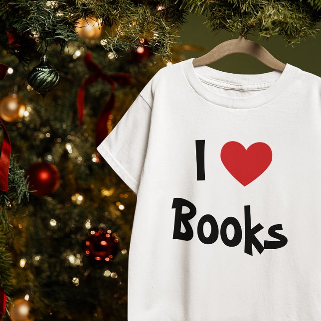 T-shirt J'aime les livres (I Love Books T-Shirt)