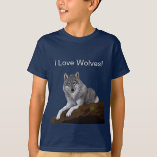 T-shirt J'Aime Les Loups !