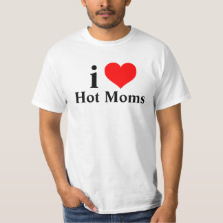 T-shirt j'aime les mamans chaudes