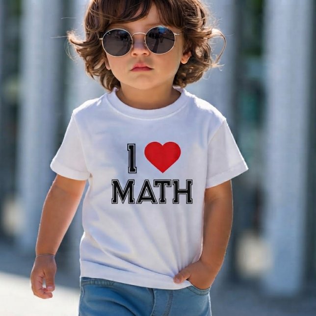 T-shirt J'aime les maths vintage rétro maths (Créateur téléchargé)