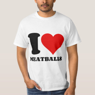 T-SHIRT J'AIME LES MEATBALLES
