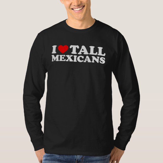 T-shirt J'aime les Mexicains Grands (Devant)
