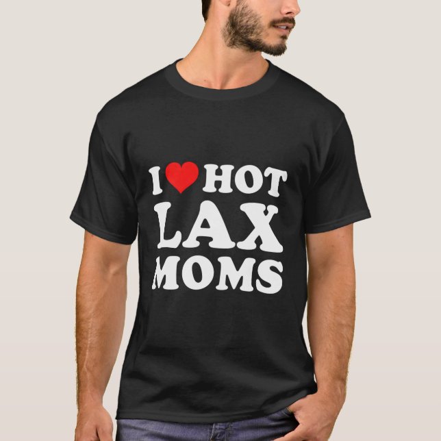 T-shirt J'Aime Les Moms Du Lx Chaud (Devant)
