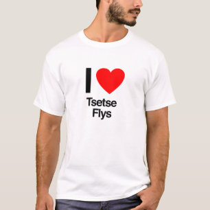 T-shirt j'aime les mouches tsé-tsé