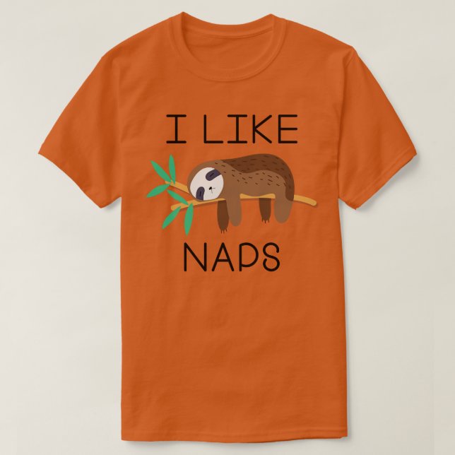 T-shirt J'Aime Les Naps 1 (Design devant)