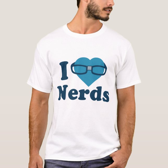 T-shirt J'Aime Les Nerds (Devant)