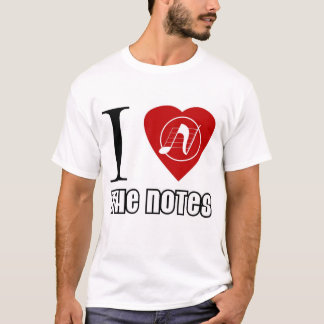 T-shirt J'aime les notes