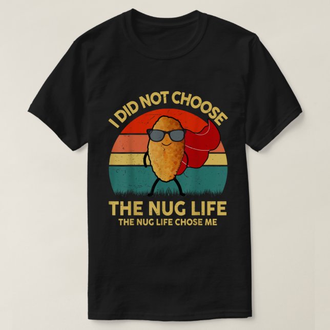 T-shirt J'Aime Les Nuggets De Poulet Nug Life Boy Toddler (Design devant)