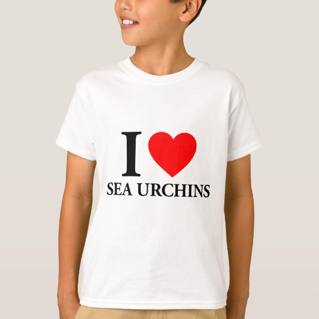 T-shirt J'Aime Les Ourchins De Mer (Devant)