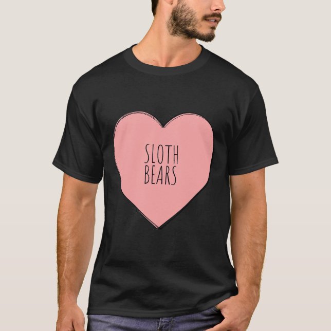 T-shirt J'Aime Les Ours De Fentes (Devant)