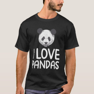 T-shirt J'aime les pandas