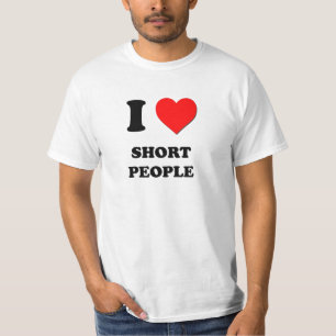 T-shirt J'aime les personnes courtes