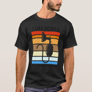 T-shirt J'aime les personnes sous anesthésie générale Anes